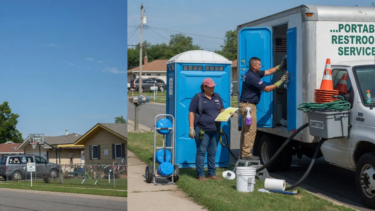 Portable Toilet Rental in Highland Park, MI near me